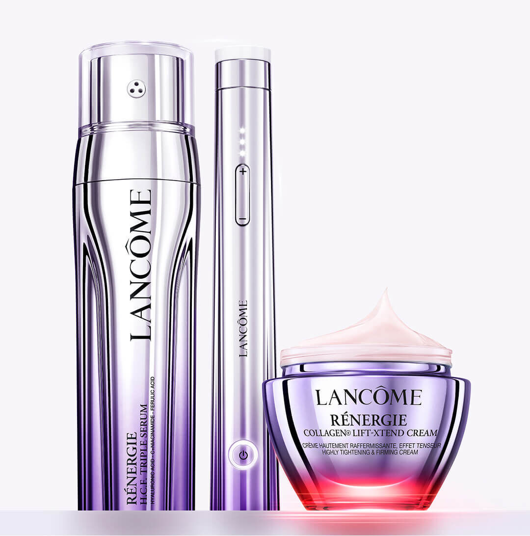 Visuel Lancome renergie pour l’illustration de soins de la peau