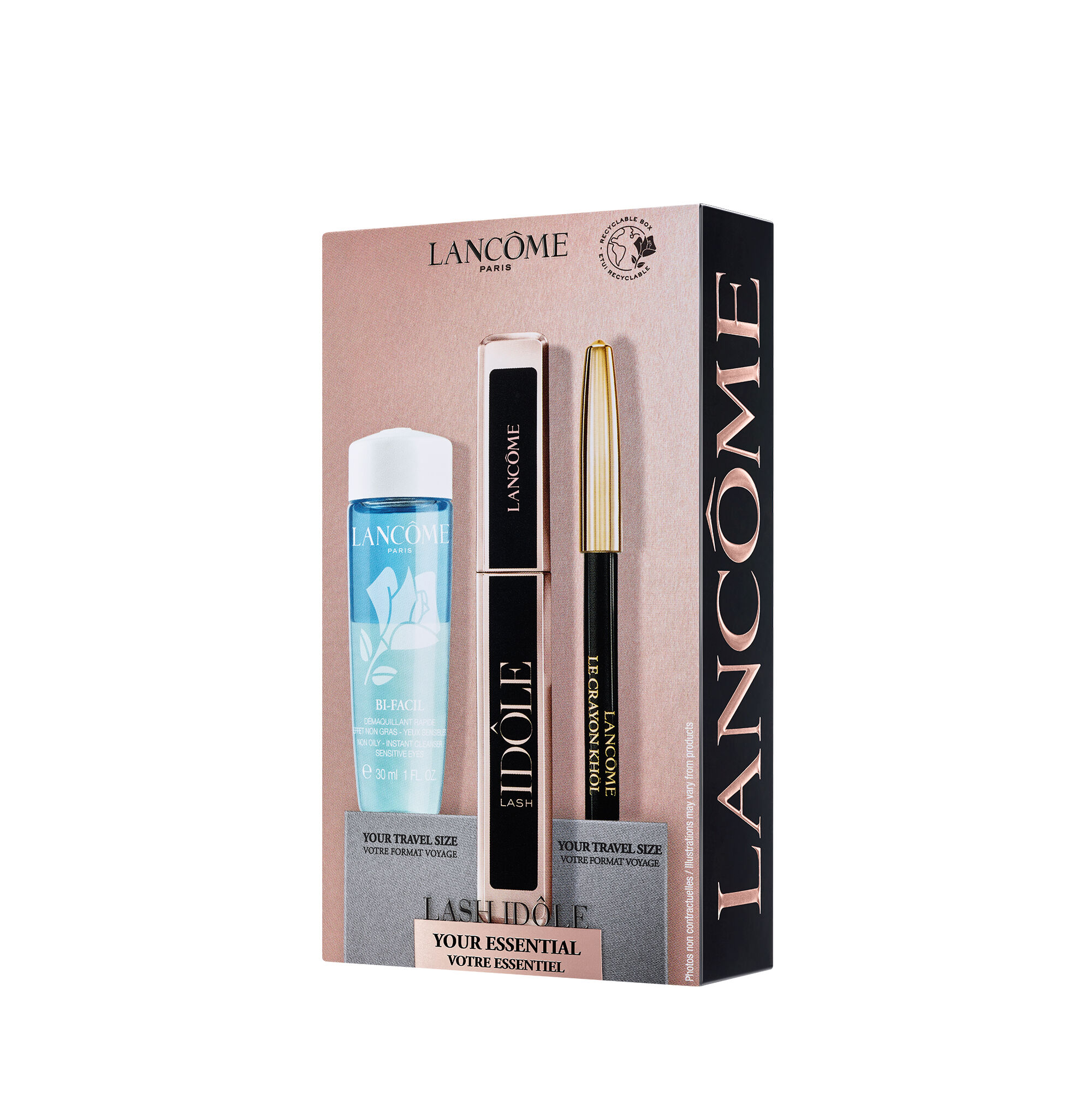 COFFRET IDOLE MASCARA AVEC LE CRAYON KHOL & BI-FACIL